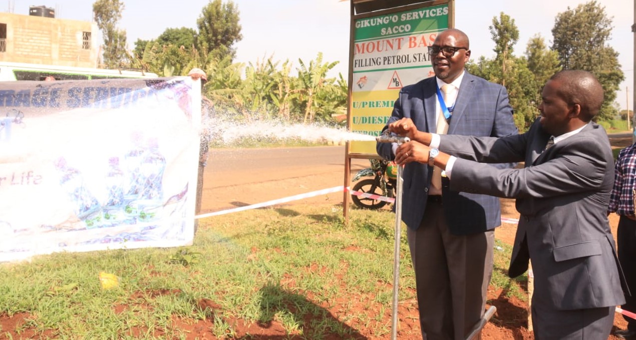 Over a 2000 population beneficiary urban water project to address Meru Town's water shortage.